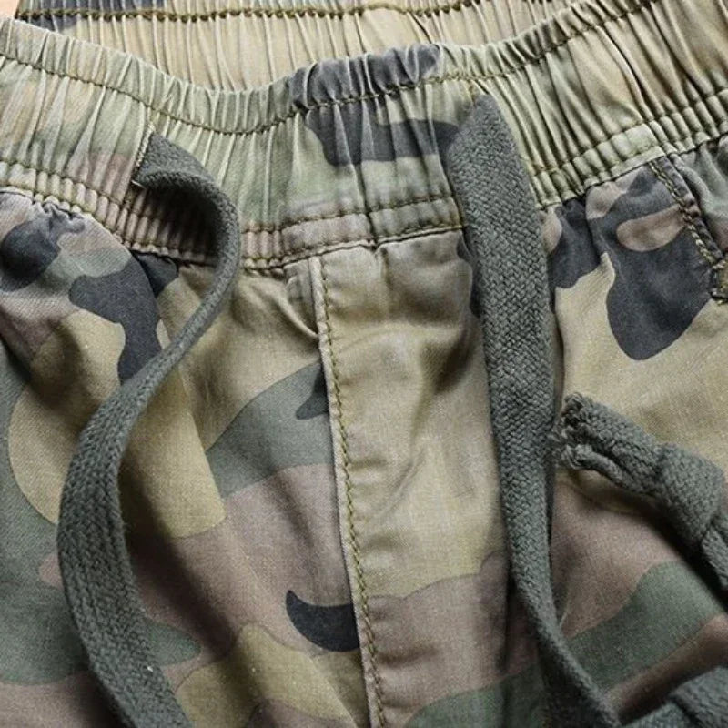 Male Trousers Camouflage Regular Fit Hiking Men's Cargo Pants Camo Winter Korean Outdoor Oversize Slacks Cheapest Baggy New In