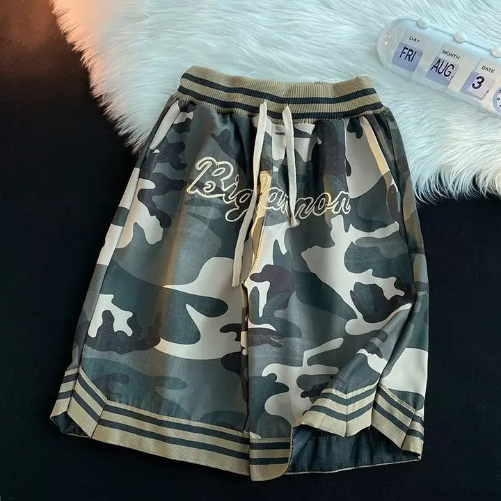 Camouflage Trousers Casual Shorts Men Classic 2024 Men Joggers Shorts Trousers Y2K Streetwear Army Style Summer Hot Sale Fashion