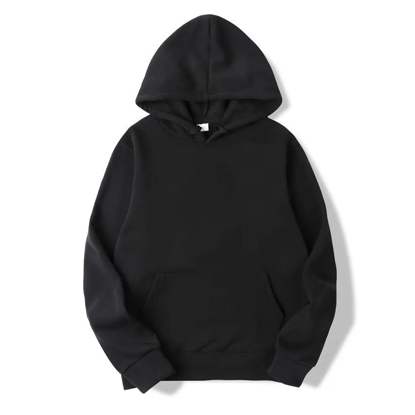 Men's & Women's Hoodies – Casual Solid Color