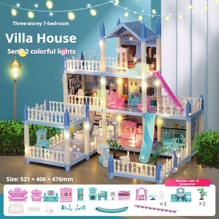 3D DIY Princess Castle Toy