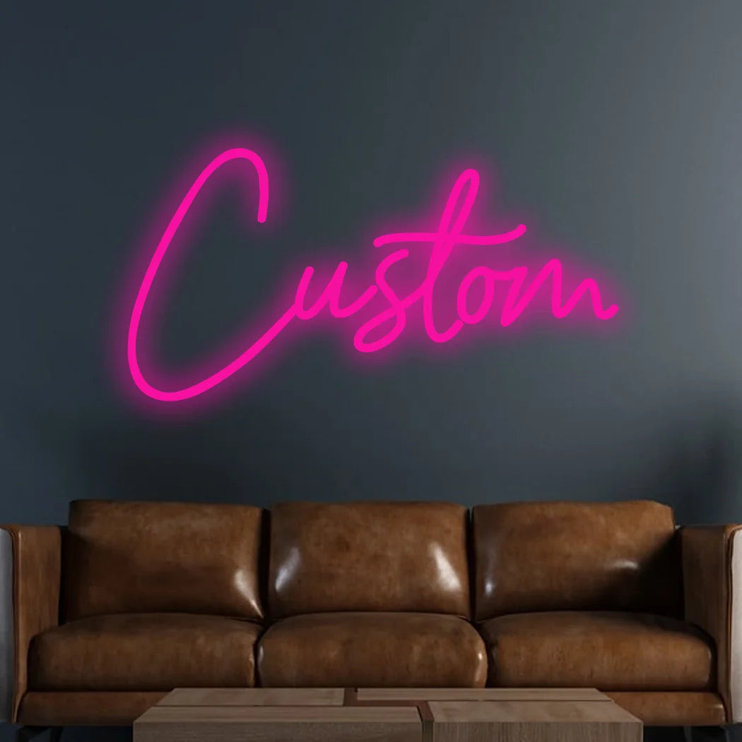 Custom Neon Sign Led Name Light for Kids Name Custom Signs Teenage Gift Led Neon Sign for Wall Decor Bedroom Decor Personalized