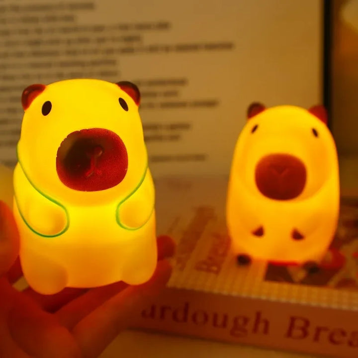 Capybara Night Light – Fun Animal Lamp for Kids