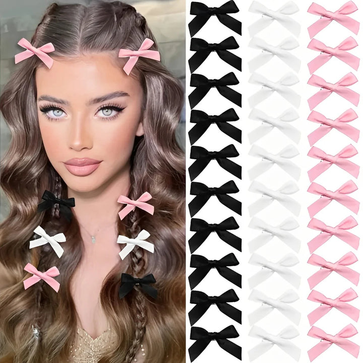 Y2K Girls' Bow Hair Clips