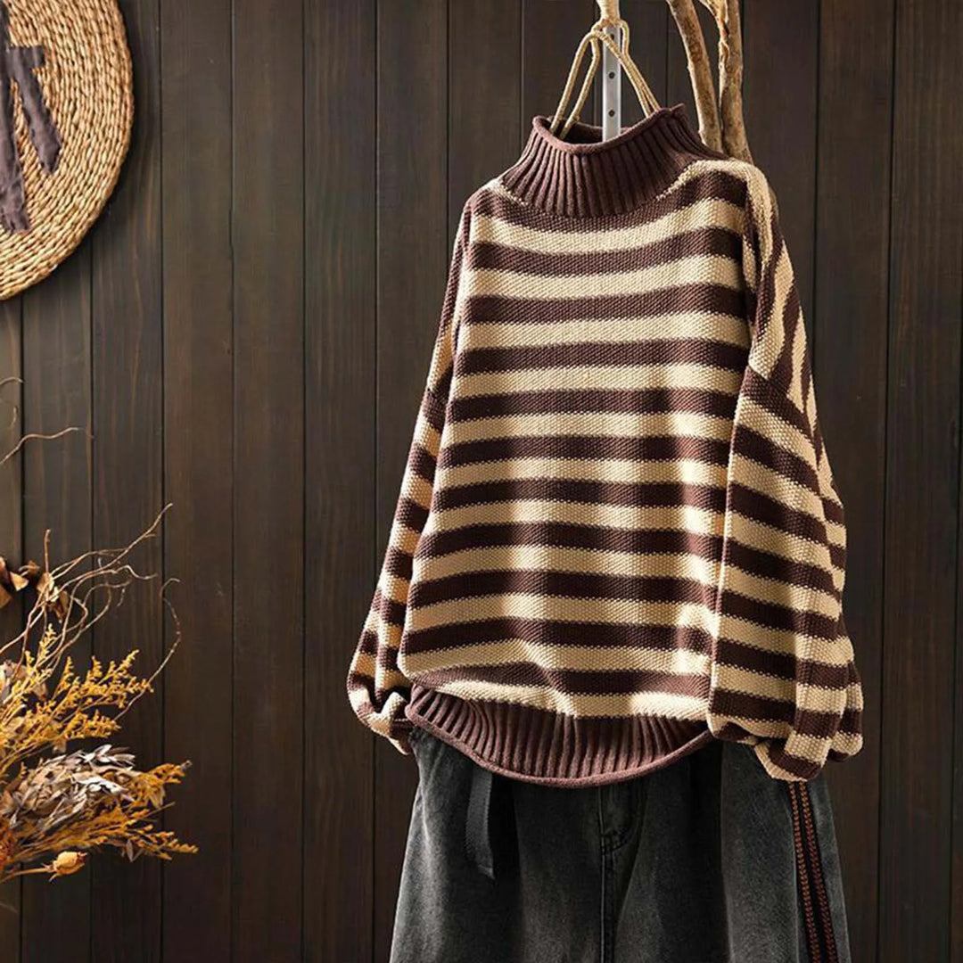 Retro Striped Sweater