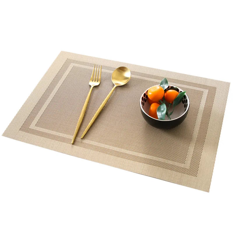 Table Mat Set – Non-Slip Washable Placemats