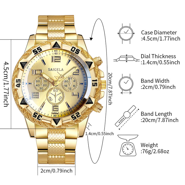 Men's Watches Set – Arabic Dial