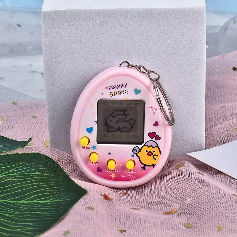 Virtual Tamagotchi Keychain – Nostalgic Digital Pet Toy