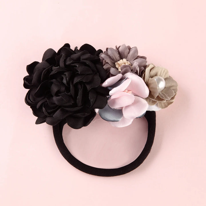 Baby Girl Headband – Elastic Floral Headwear