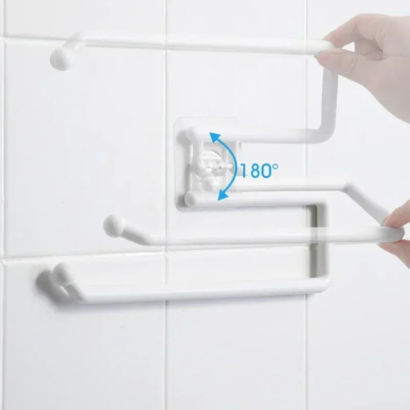 Kitchen Tissue Holder – Paper Shelf Towel Rack