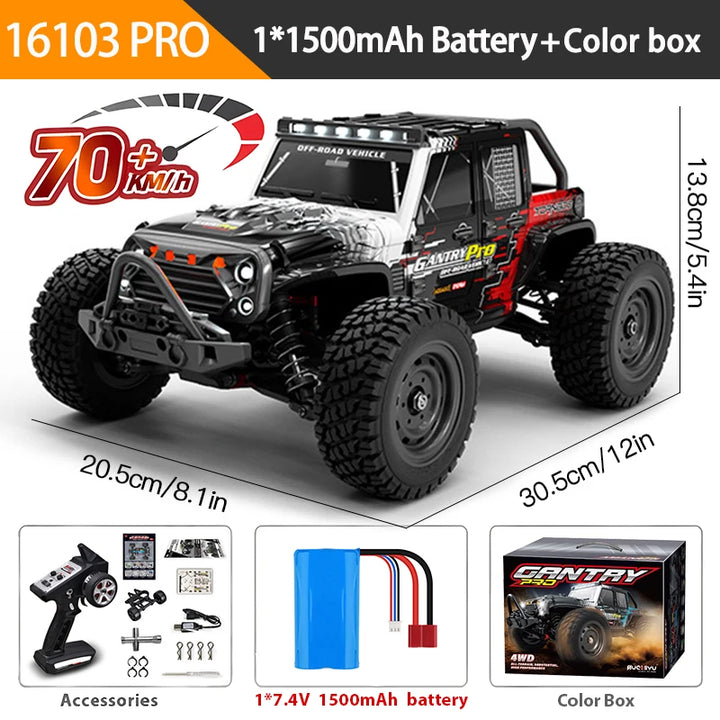 1:16 High-Speed 4WD RC Drift Truck