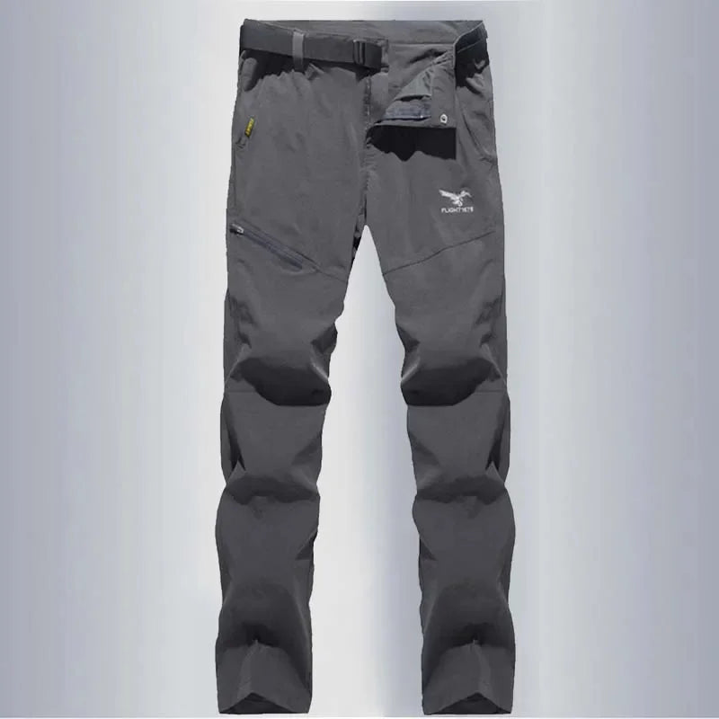 New Stretch Breathable Mens Hiking Pants Outdoor Summer Thin Quick Dry Fishing/Climbing/Camping/Trekking Trousers PTN42