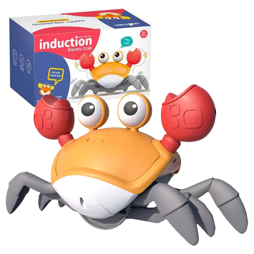 Crawling Crab Baby Toy – Interactive Obstacle-Avoiding Fun