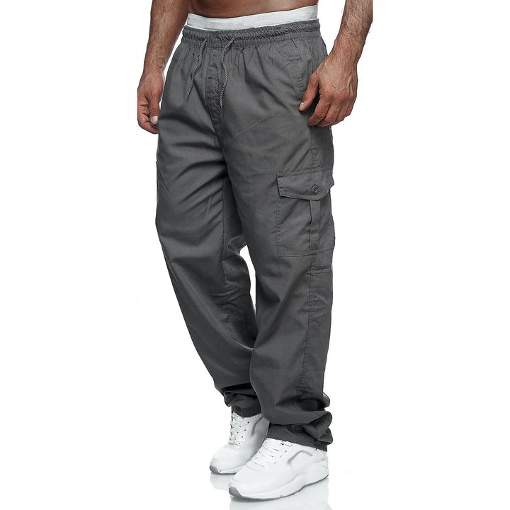 Men'S Cargo Trousers Spring Summer Sports Casual Jogging Trousers Fashion Trend Street Style Lightweight Comfortable Overalls