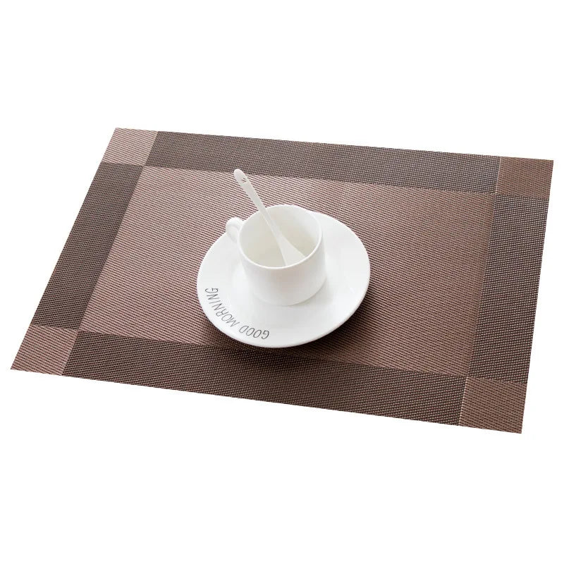 Table Mat Set – Non-Slip Washable Placemats