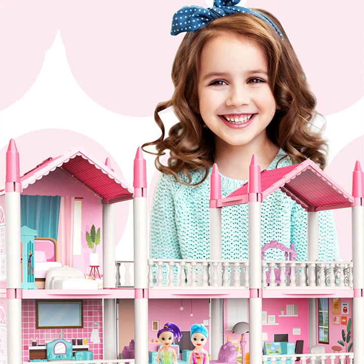 3D Princess Castle Dollhouse