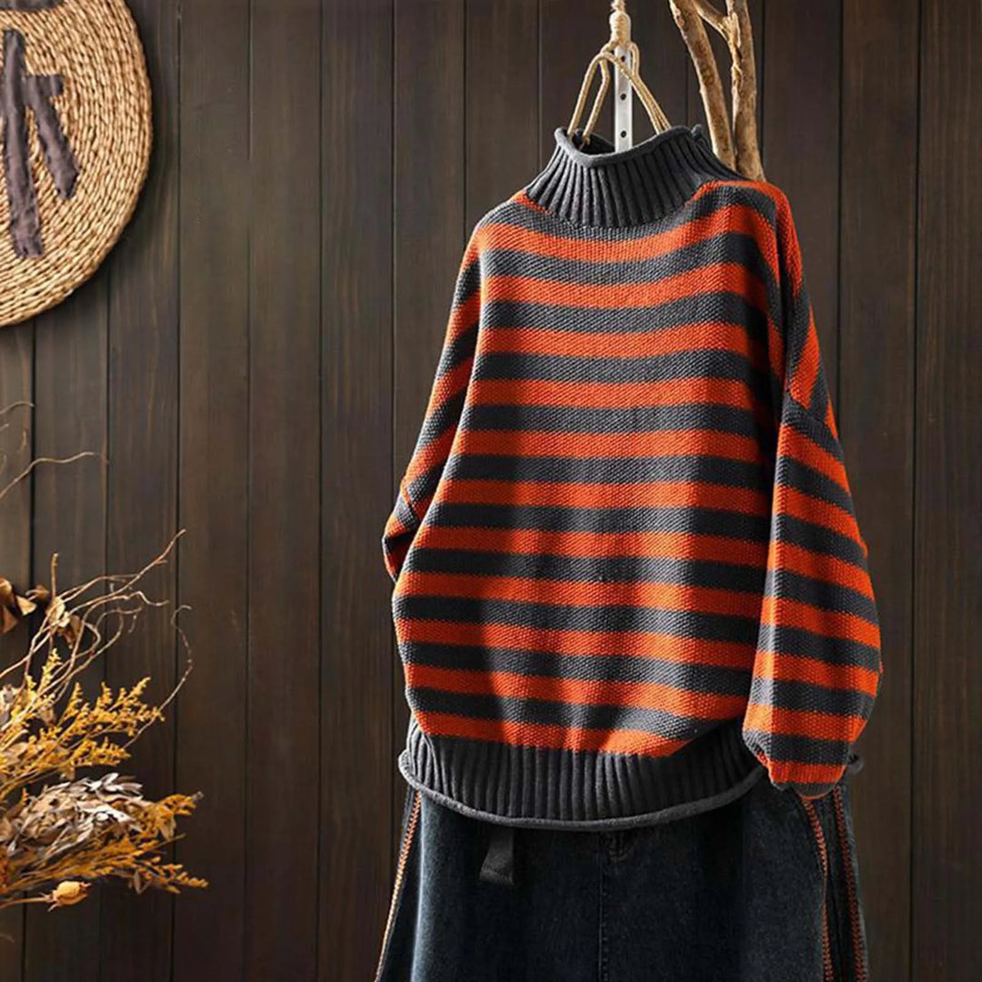 Retro Striped Sweater