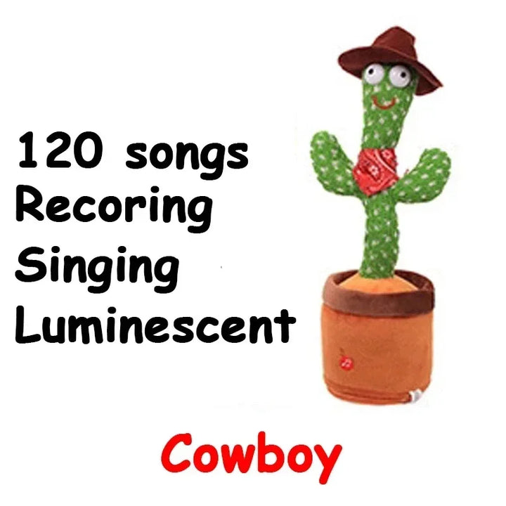 Dancing Talking Cactus Toy – Interactive Plush Gift