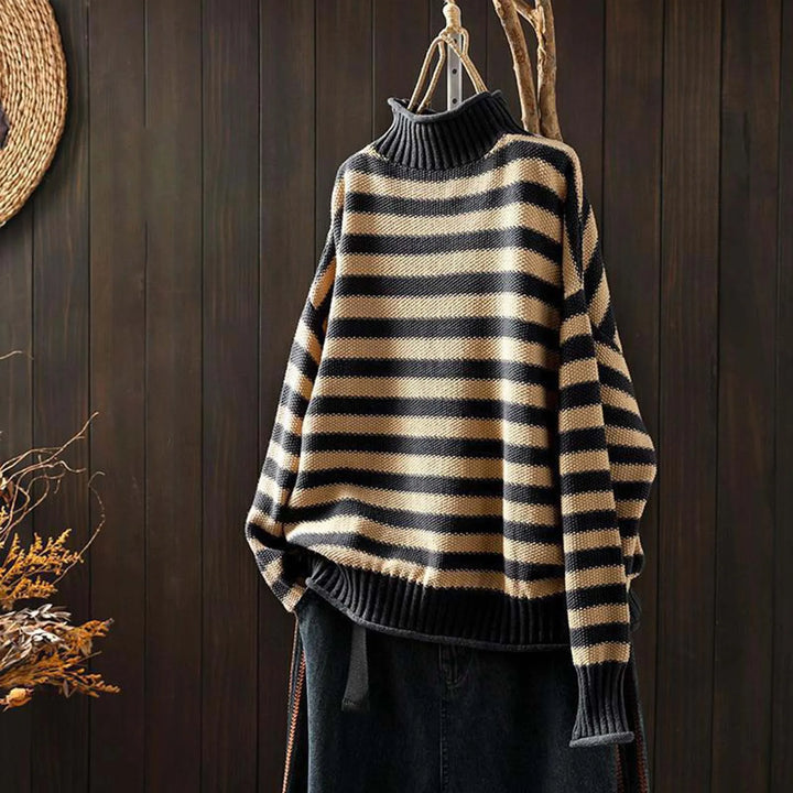 Retro Striped Sweater