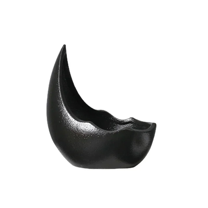 Rhinoceros Horn Ceramic Planter