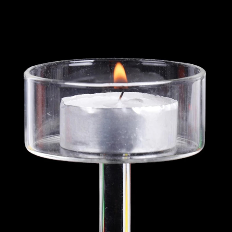 Glass Candle Holder Set – Tealight Home & Party Decor