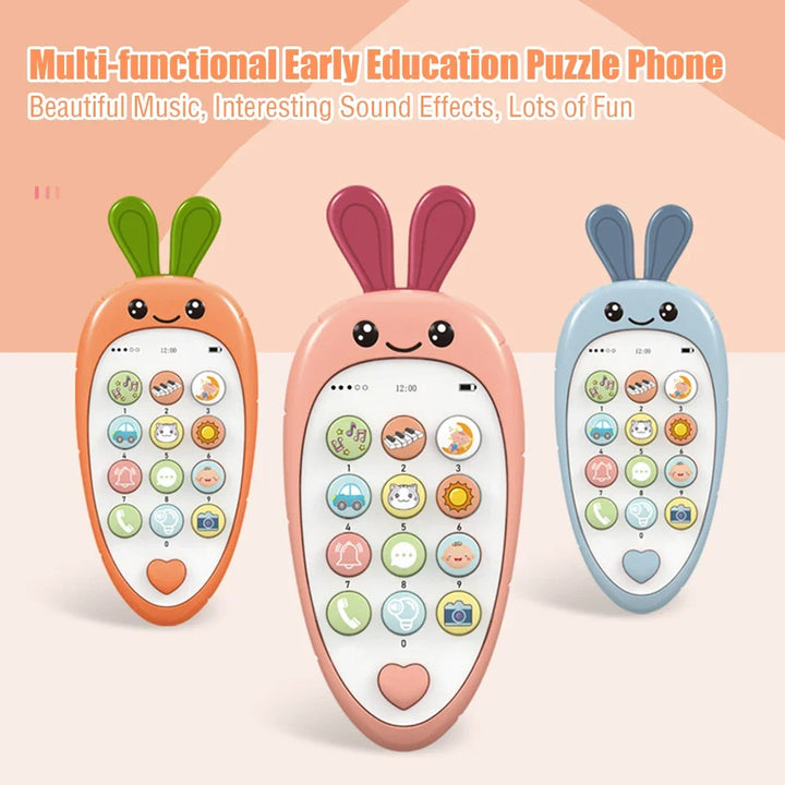 Multifunctional Simulation Phone Toy – Infant Educational Music