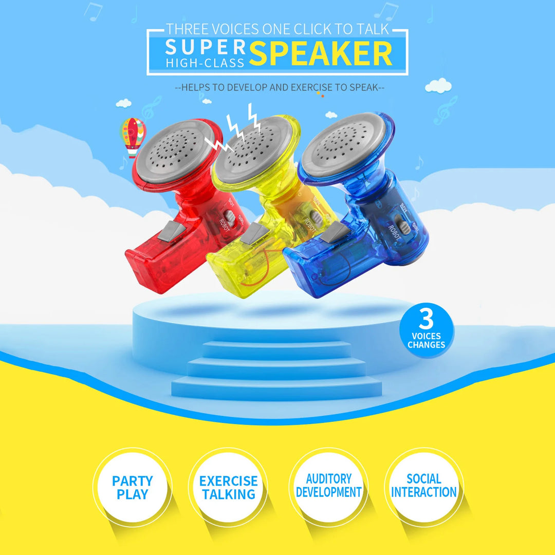 Multi Voice Changer Amplifier – Fun Toy Speaker for Kids