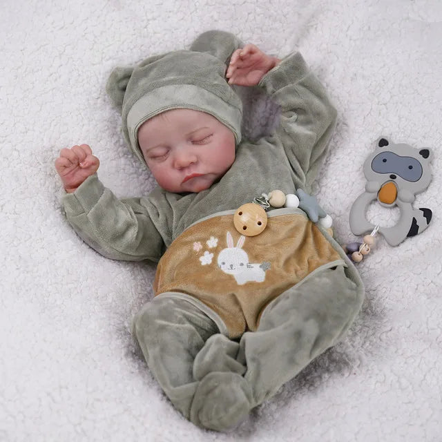 Reborn Baby Doll – 46CM Levi Silicone Vinyl