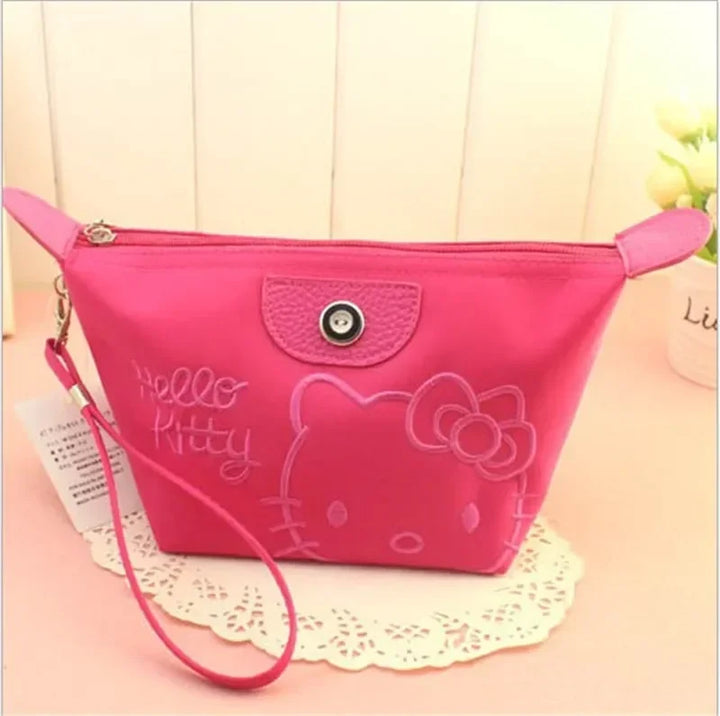 Hello Kitty Makeup Bag – Large Waterproof Handbag