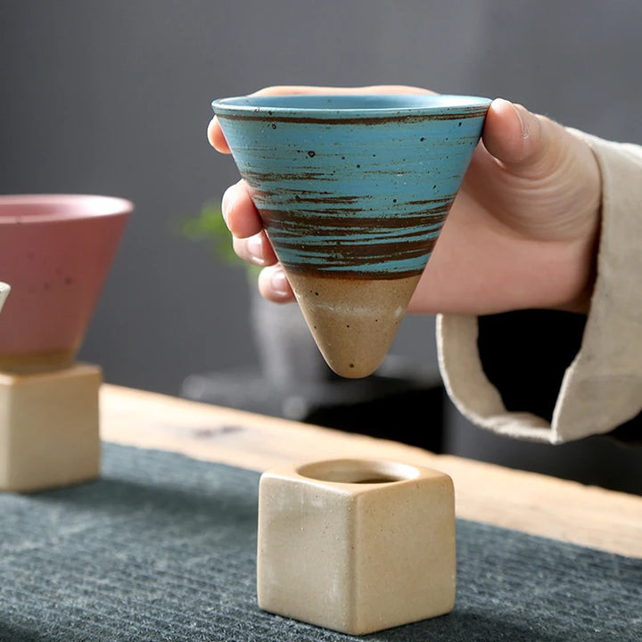 Japanese Retro Ceramic Coffee Cup