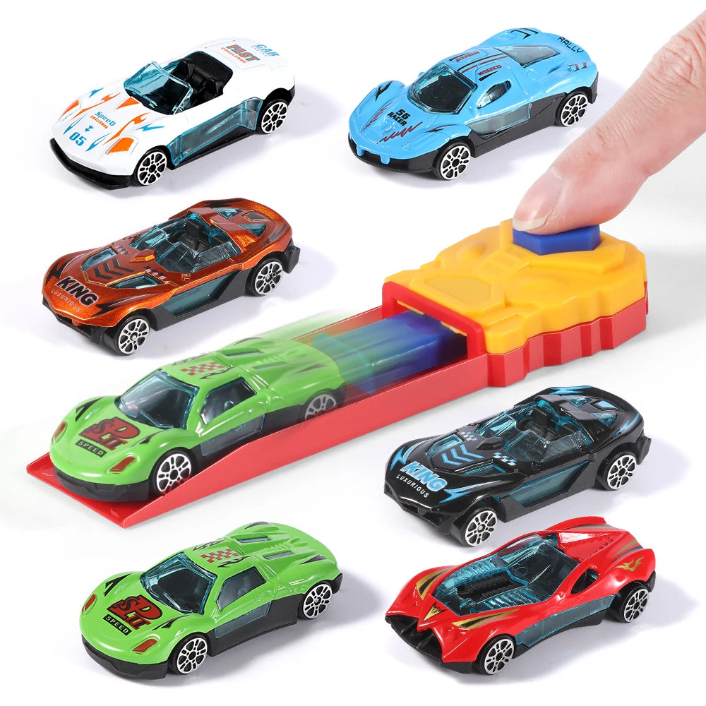 Pop-Up Toy Car Combination Set