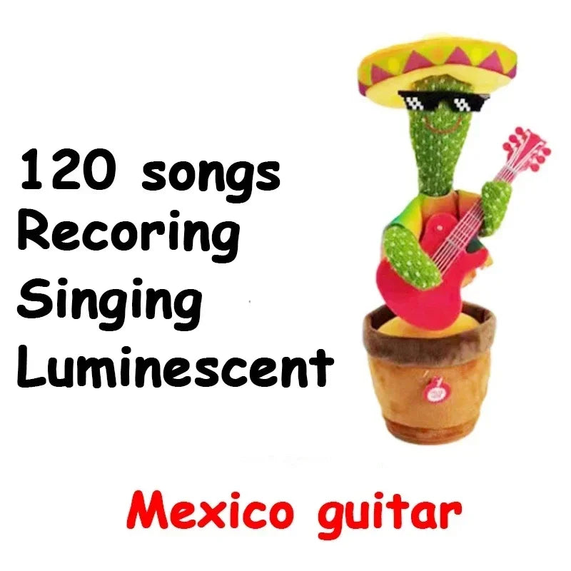 Dancing Talking Cactus Toy – Interactive Plush Gift