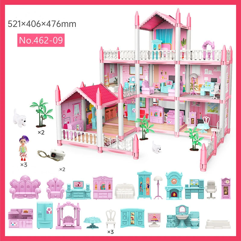 3D Princess Castle Dollhouse