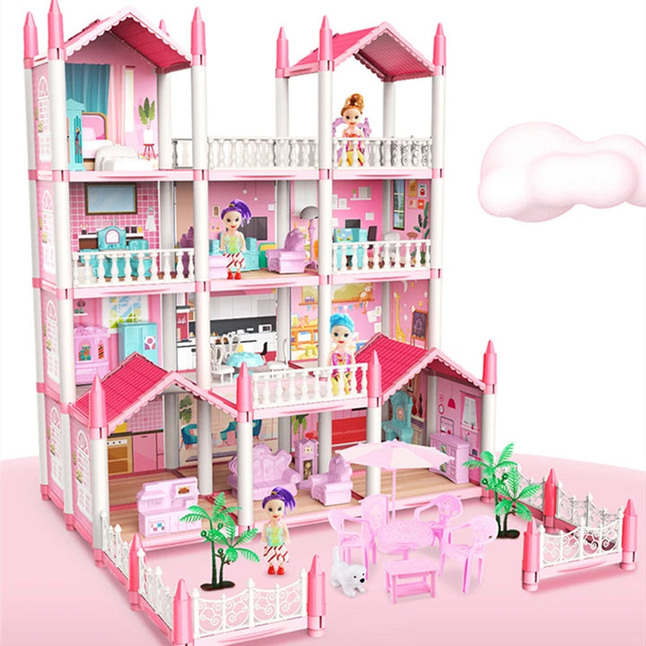 3D Princess Castle Dollhouse