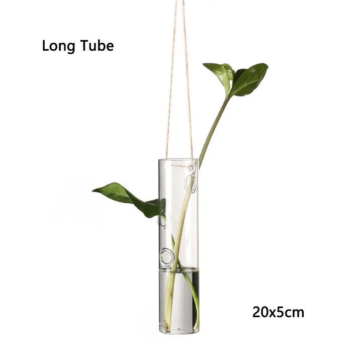 Eye-catching Hanging Glass Vase Collection