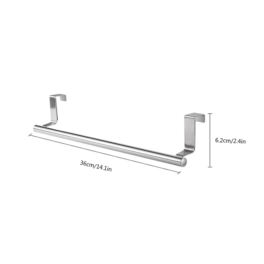 Stainless Steel Towel Rack – Wall Mounted Holder