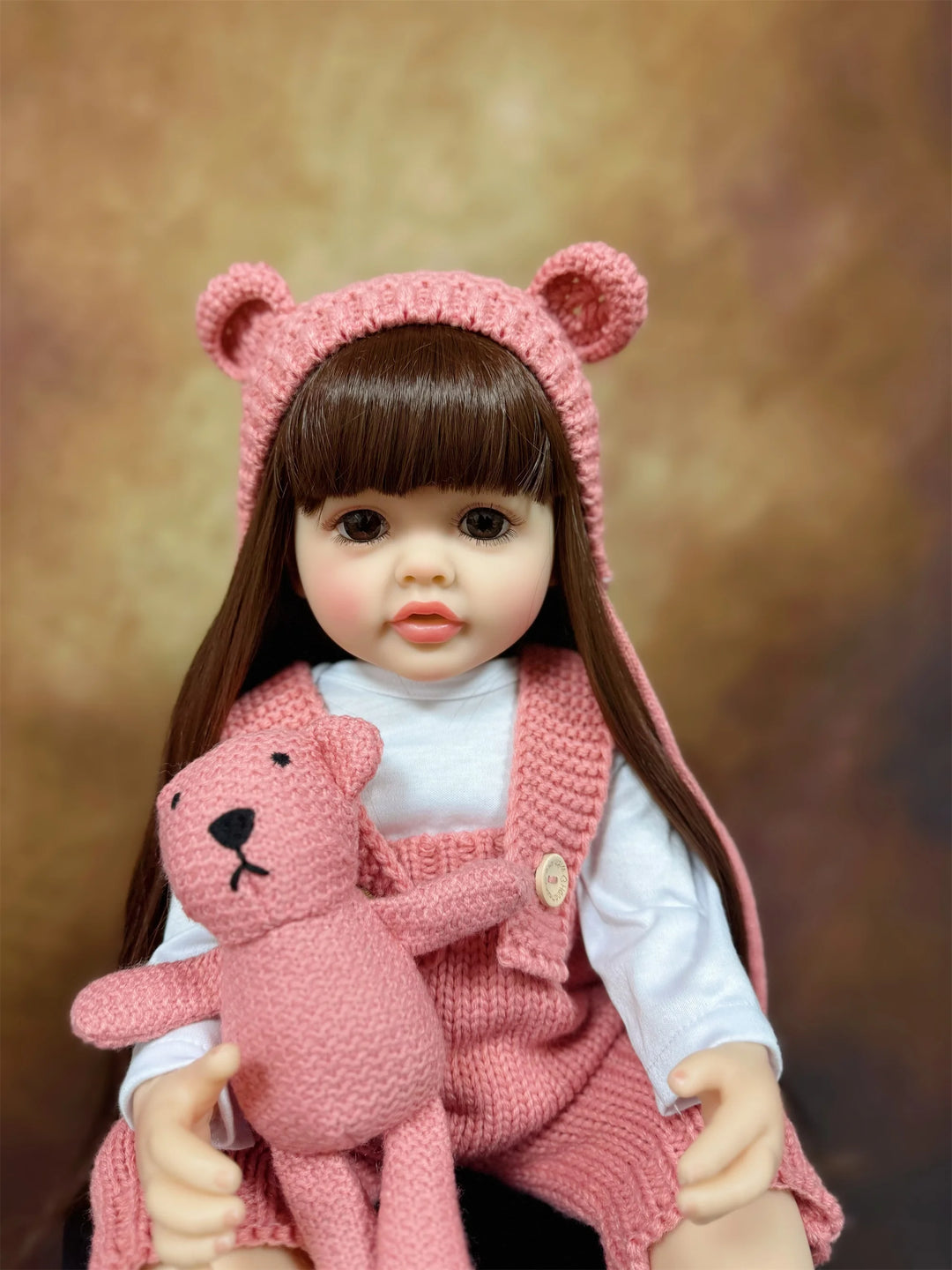 Lifelike Reborn Dolls Realistic Full Silicone Baby Bebe Vinyl 50CM Newborn Girl Doll Princess Toddler Toy Gift