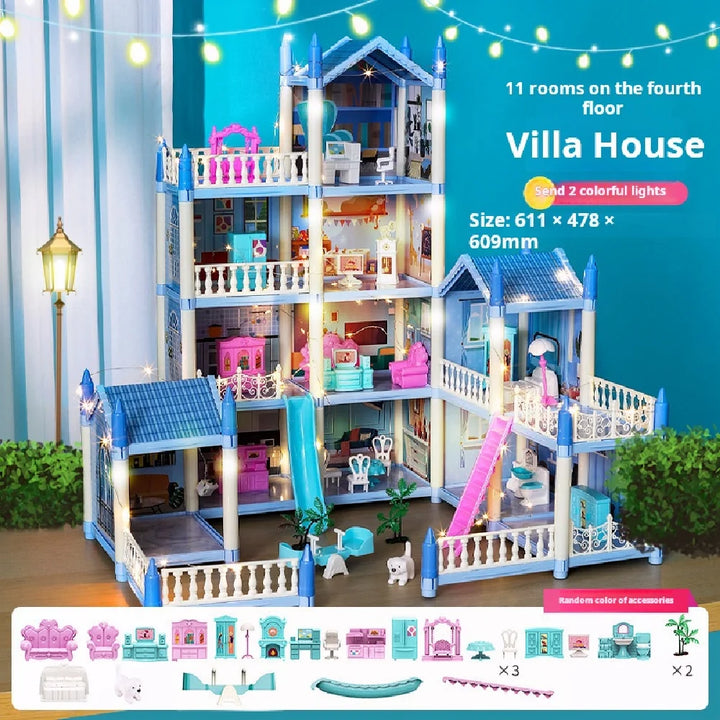 3D DIY Princess Castle Toy