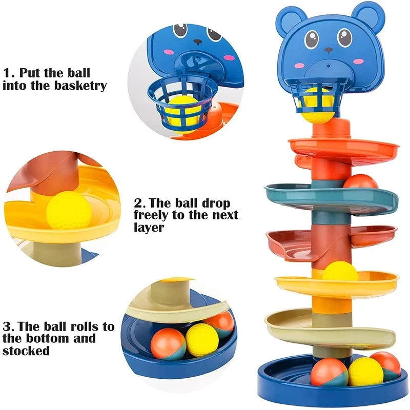 Montessori Rolling Ball Toy