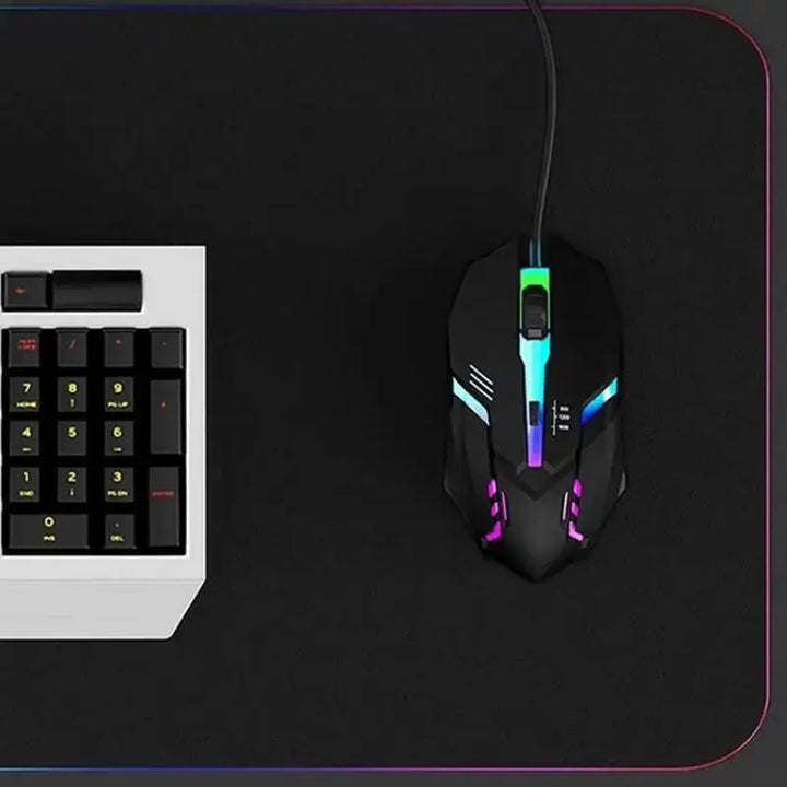 Ergonomic Gaming Mouse – USB Backlit Design