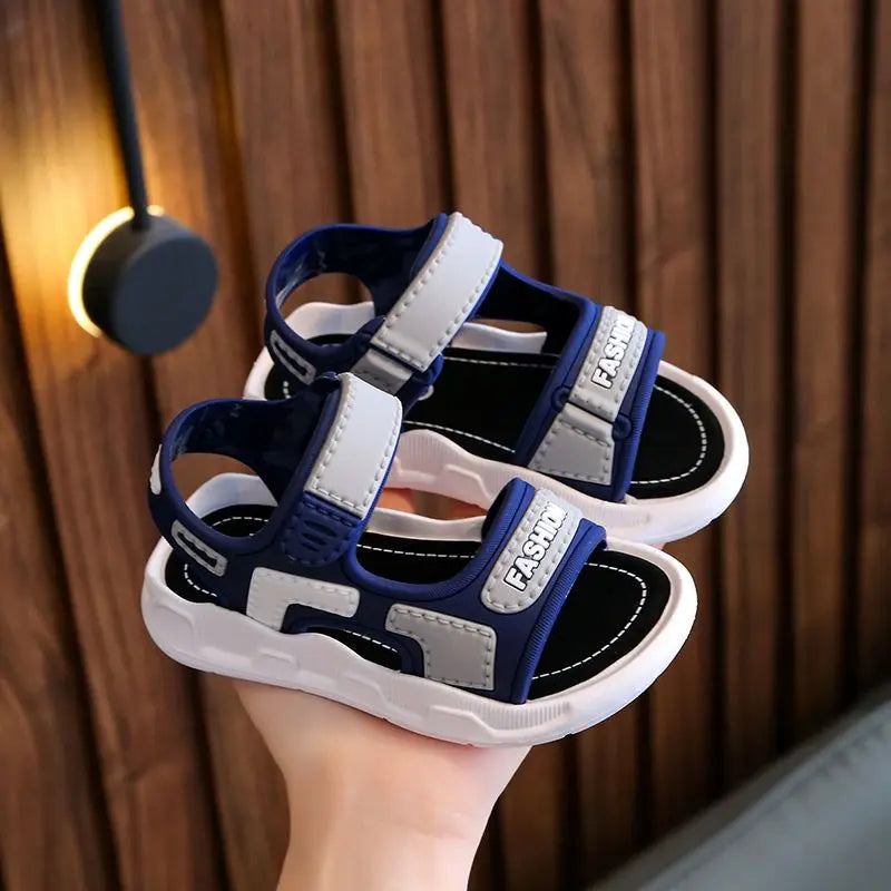 Fashion Kids Sandals Baby Shoes Boy Soft Sole Non-slip Boys Girls Sandals Toddler Children's Shoes Summer Beach 2-10 Years