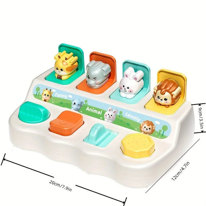 Montessori Pop-up Animal Learning Box