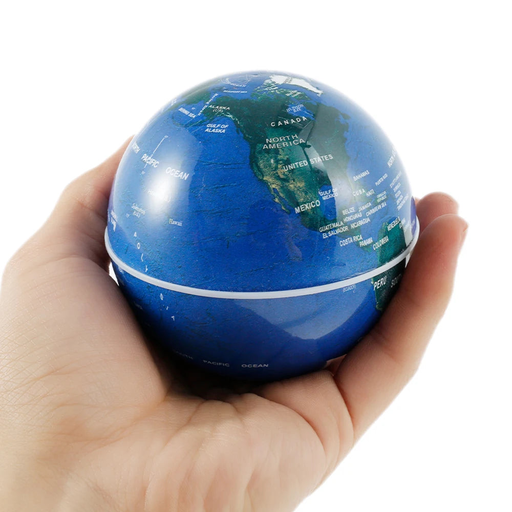 Magnetic Levitation Globe – LED Antigravity Lamp