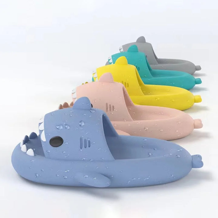 Shark Slippers – Summer Anti-Skid Slides for All Ages