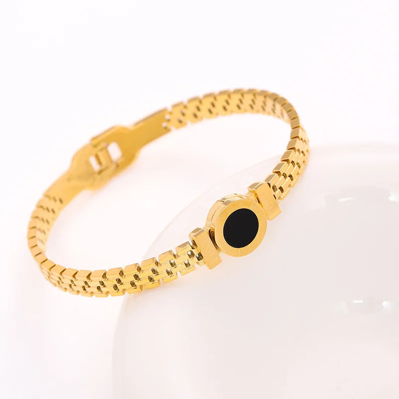 Gold Plated Zircon Bracelet