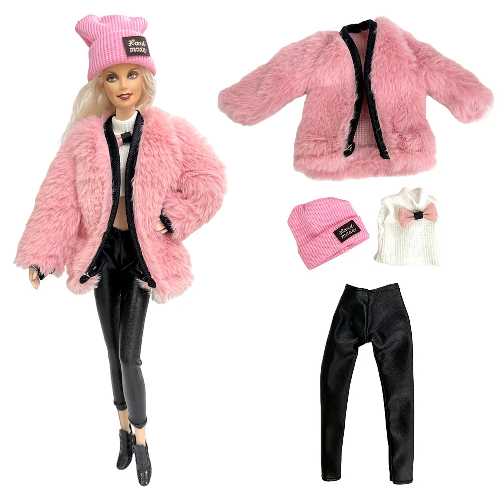 Fashion Skirt Set for 1/6 Doll – Casual Dollhouse Outfit