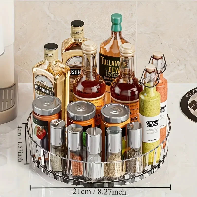 360° Rotating Kitchen Organizer