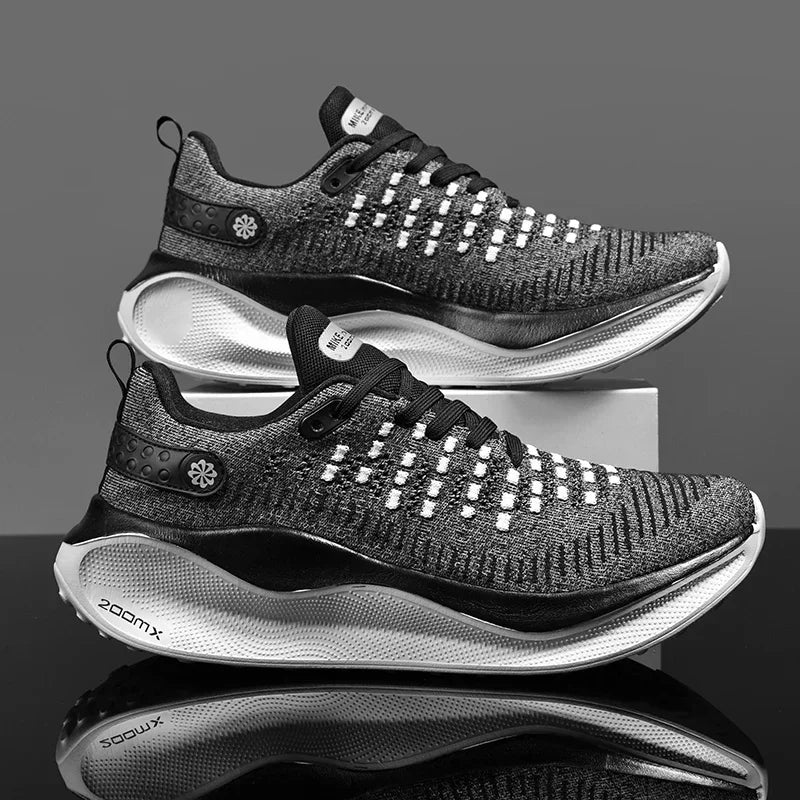 Unisex Mesh Comfort Sneakers - Carbon Plate Running & Training Shoes