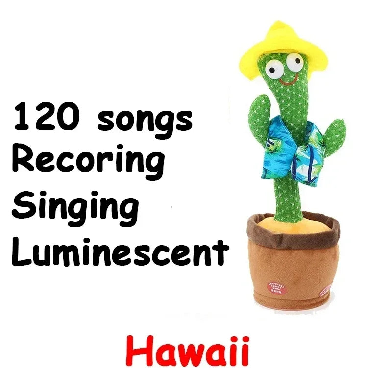 Dancing Talking Cactus Toy – Interactive Plush Gift