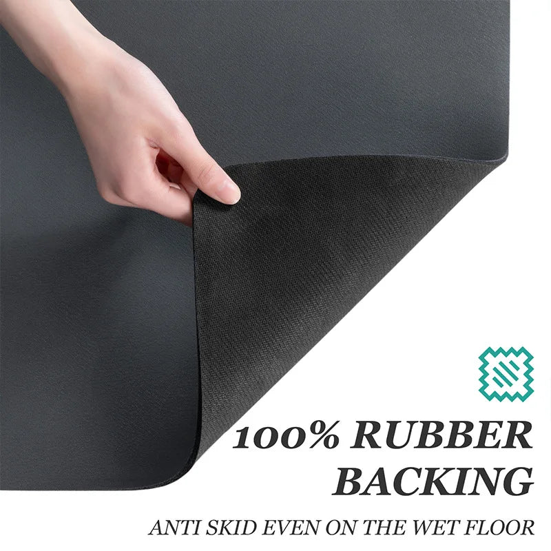 Large Super Absorbent Kitchen & Bathroom Mat – Quick Drying Pad