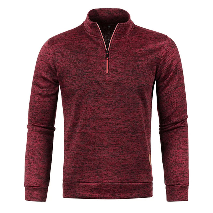 Men Pullover Men's Thicker Sweatshirts Half Zipper Pullover for Male Hoody Man Sweatshir Autumn Solid Color Turtleneck Sweaters